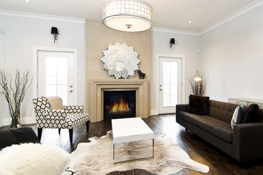 Top places for a cowhide rug
