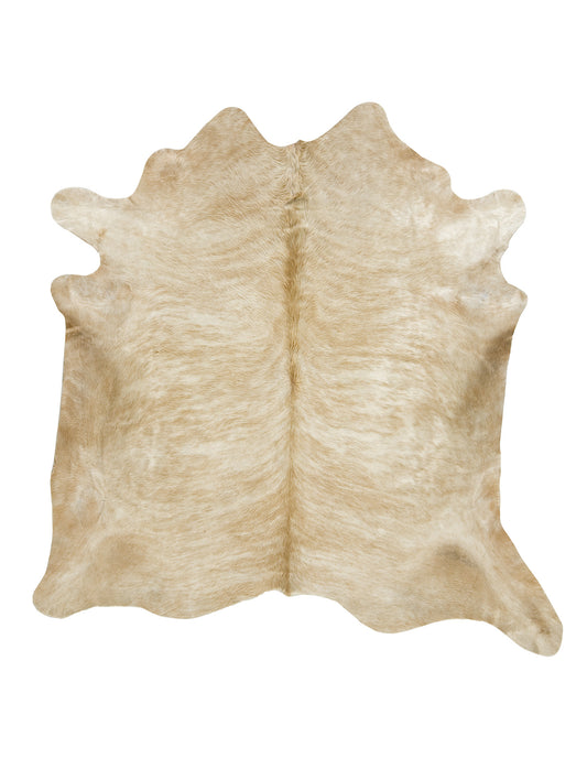 Large Light Brown Brindle Cowhide Rug