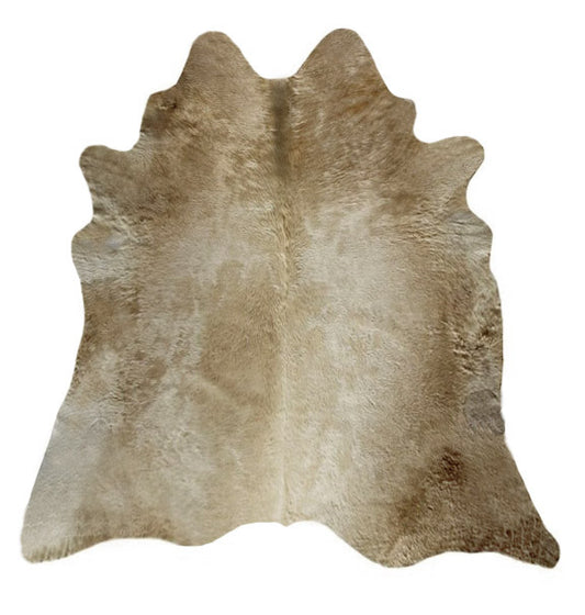 Large Champagne Cowhide Rug