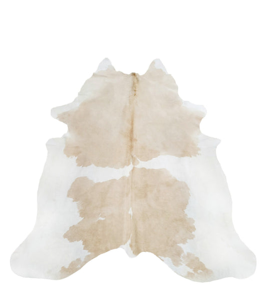 Palomino & White Cowhide Rug - XL