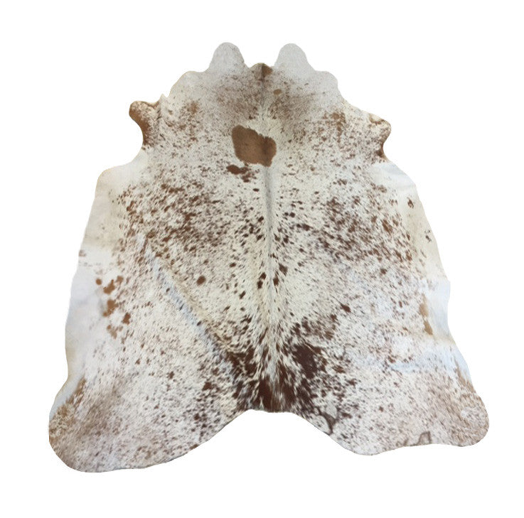 Salt and Pepper Brown Cowhide Rug Alt 2