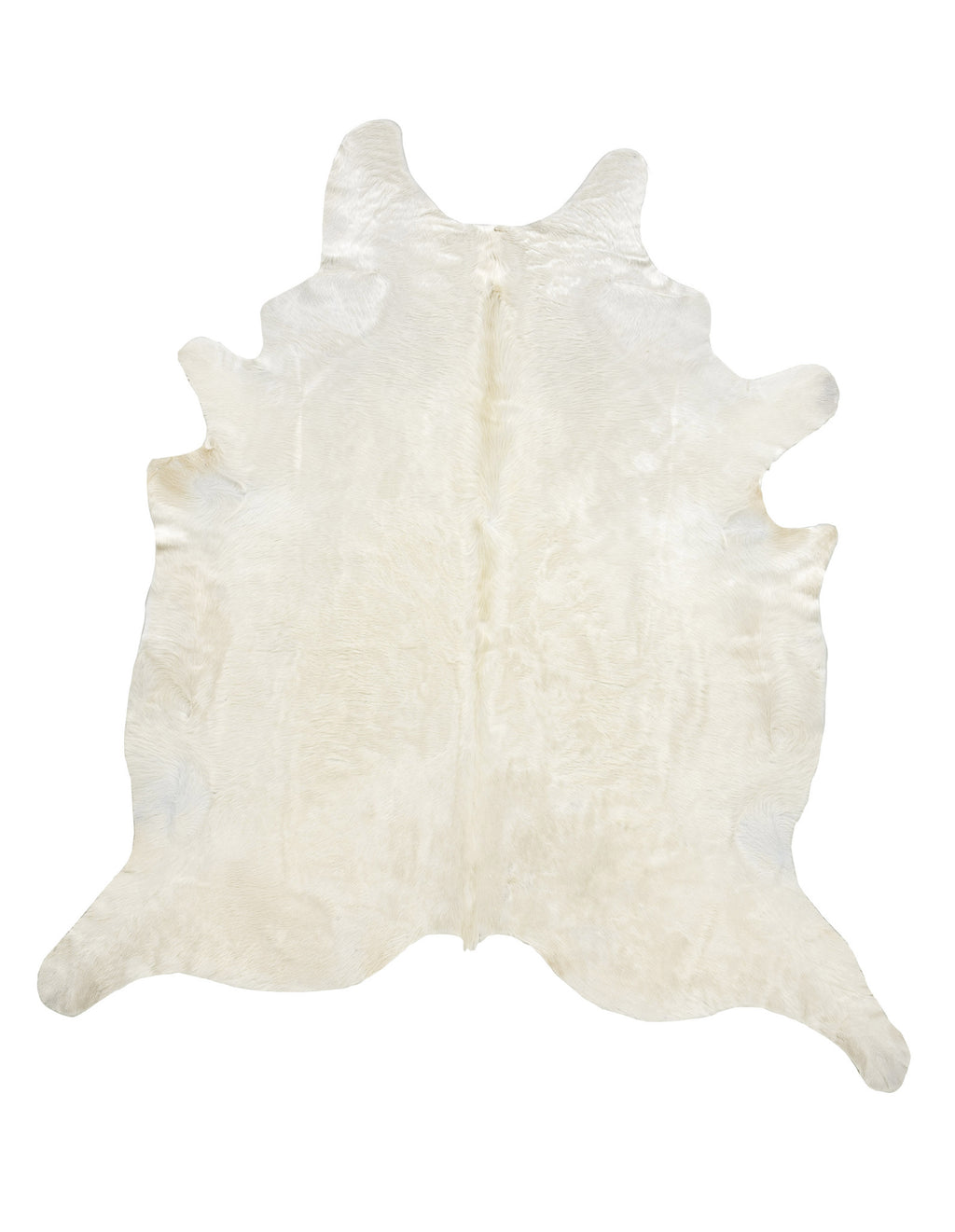 XLarge Natural Off White cowhide rug 