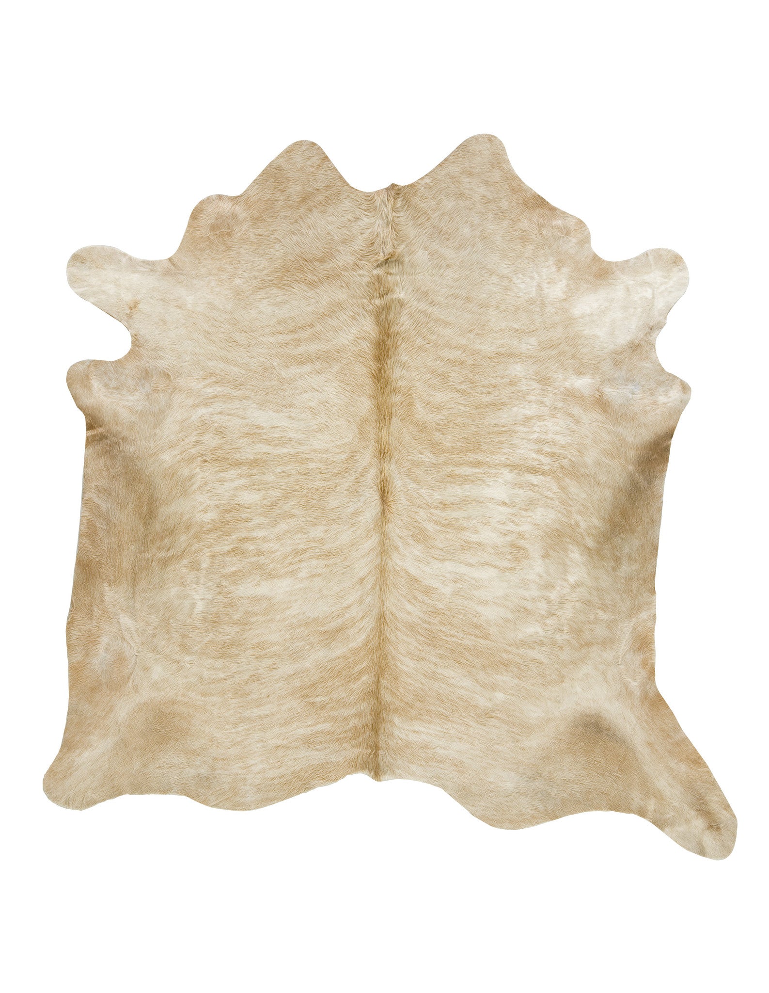 Large Light Brown Brindle Cowhide Rug 