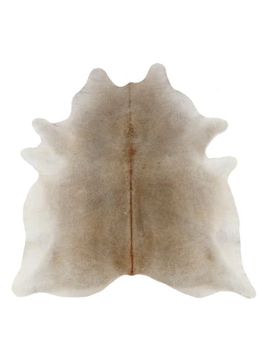 Gray brown cowhide rug large