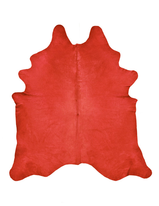 Red Cowhide Rug